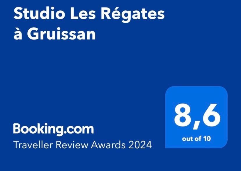 Studio Les Regates Avec Loggia Et Parking Gratuit Plage Du Grazel Gruissan Exterior foto